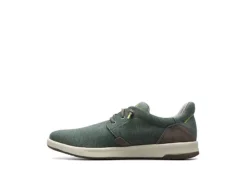 Florsheim Mens Crossover Canvas Plain Toe Slip On Sneaker - Green -Florsheim Shop US 01 502872 03