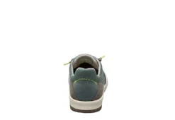 Florsheim Mens Crossover Canvas Plain Toe Slip On Sneaker - Green -Florsheim Shop US 01 502872 04