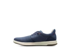 Florsheim Mens Crossover Canvas Plain Toe Slip On Sneaker - Navy -Florsheim Shop US 01 502873 03
