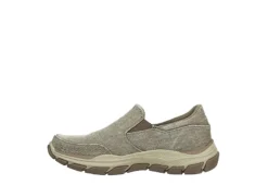 Skechers Mens Respected Slip On Sneaker - Taupe -Florsheim Shop US 01 510080 03