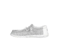 Heydude Mens Wally Slip On Sneaker - White -Florsheim Shop US 01 511177 03