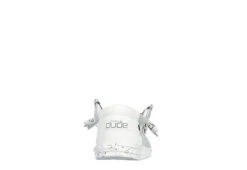 Heydude Mens Wally Slip On Sneaker - White -Florsheim Shop US 01 511177 04