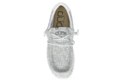 Heydude Mens Wally Slip On Sneaker - White -Florsheim Shop US 01 511177 05