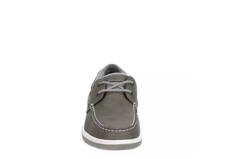 Margaritaville Mens Steady Boat Shoe - Grey 5 Margaritaville Mens Steady Boat Shoe - Grey - Image 3