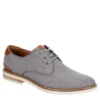 Florsheim Mens Highland Canvas Plain Toe Oxford - Grey -Florsheim Shop US 01 521078 00