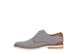 Florsheim Mens Highland Canvas Plain Toe Oxford - Grey -Florsheim Shop US 01 521078 03