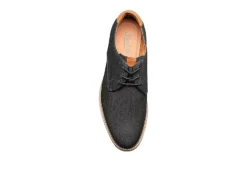 Florsheim Mens Highland Canvas Plain Toe Oxford - Black -Florsheim Shop US 01 521128 05