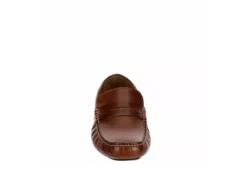 Franco Fortini Mens Daven Penny Loafer Oxford - Cognac -Florsheim Shop US 01 524048 02