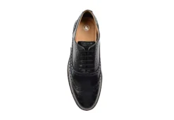 Thomas & Vine Mens Franklin Wingtip Oxford - Black -Florsheim Shop US 01 530029 05