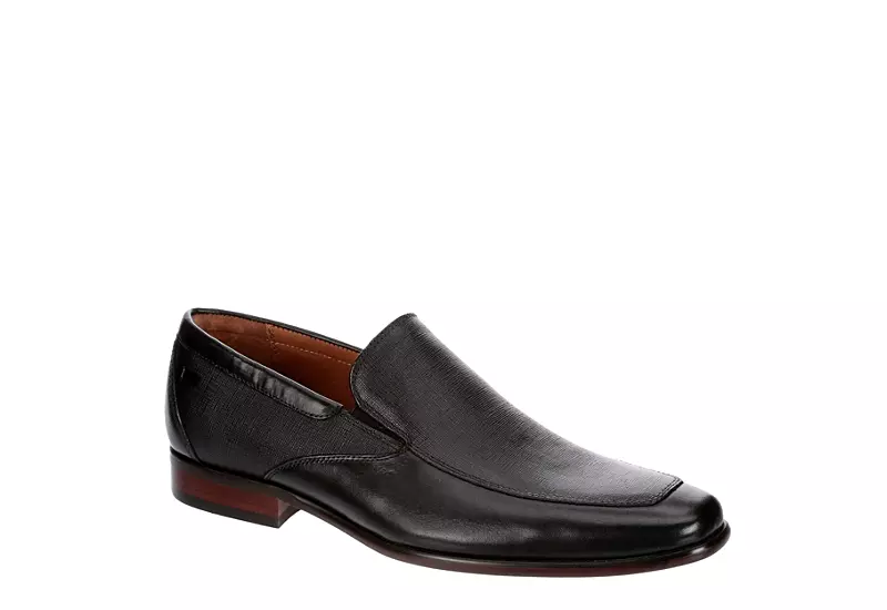 Florsheim Mens Postino Moc Toe Venetian Slip On Oxford - Black 3 Florsheim Mens Postino Moc Toe Venetian Slip On Oxford - Black