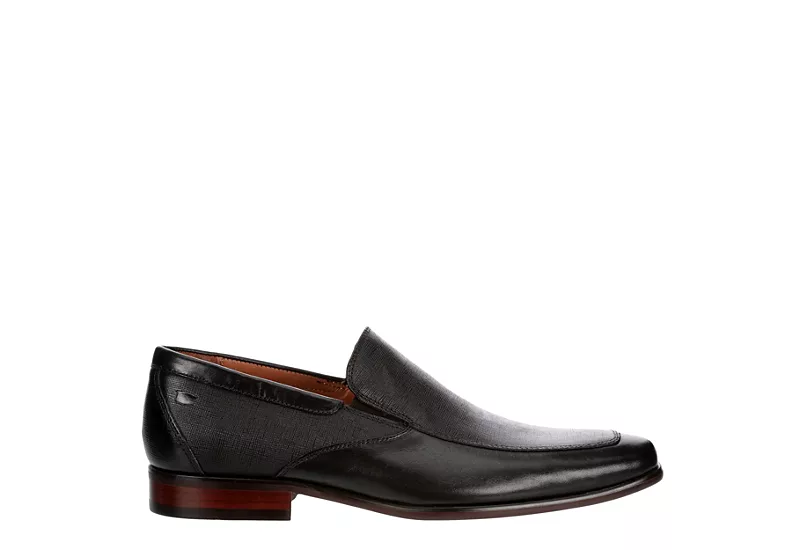 Florsheim Mens Postino Moc Toe Venetian Slip On Oxford - Black 4 Florsheim Mens Postino Moc Toe Venetian Slip On Oxford - Black - Image 2