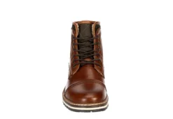 Franco Fortini Mens Blake Lace-up Boot - Cognac -Florsheim Shop US 01 561053 02