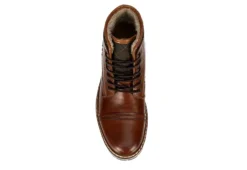 Franco Fortini Mens Blake Lace-up Boot - Cognac -Florsheim Shop US 01 561053 05