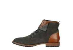 Restoration Mens Crush Lace-up Boot - Grey -Florsheim Shop US 01 561117 03