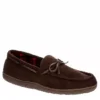 Restoration Mens Cabin Slipper - Dark Brown -Florsheim Shop US 01 580006 00