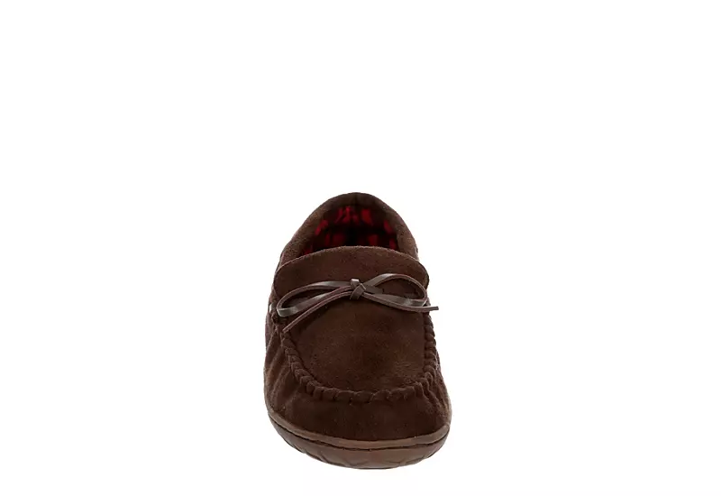 Restoration Mens Cabin Slipper - Dark Brown 5 Restoration Mens Cabin Slipper - Dark Brown - Image 3