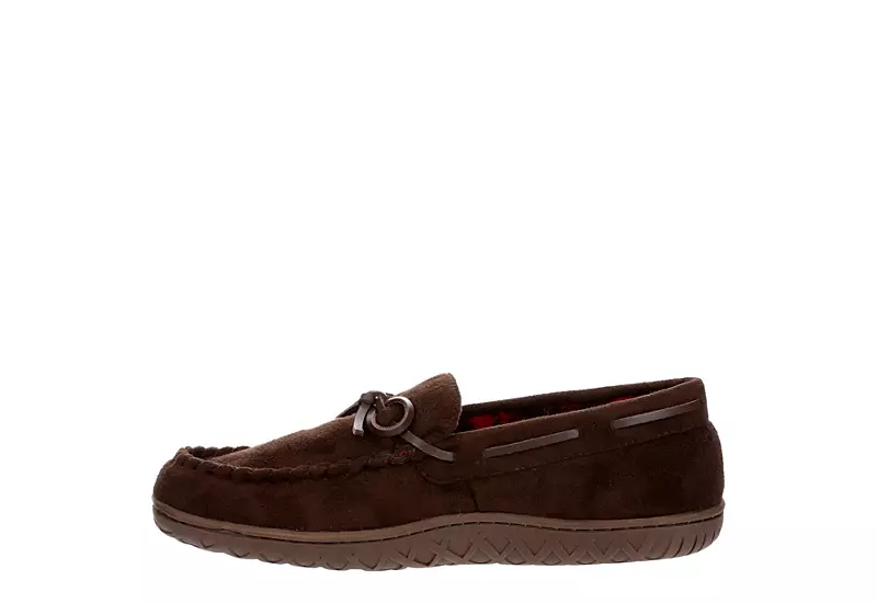 Restoration Mens Cabin Slipper - Dark Brown 6 Restoration Mens Cabin Slipper - Dark Brown - Image 4