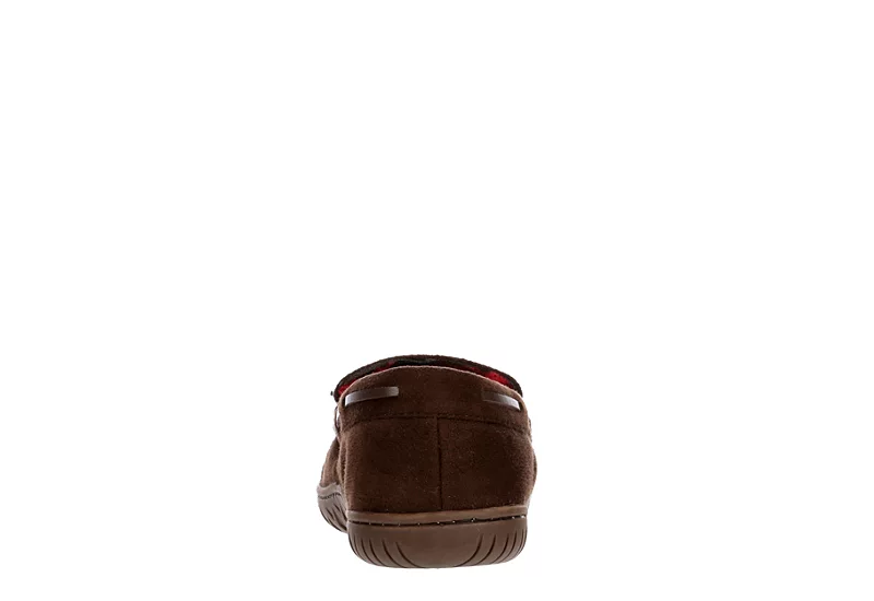 Restoration Mens Cabin Slipper - Dark Brown 7 Restoration Mens Cabin Slipper - Dark Brown - Image 5