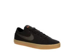 Nike Mens Court Legacy Low Sneaker - Black