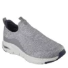 Skechers Mens Arch Fit Slip On - Grey -Florsheim Shop US 01 600472 00