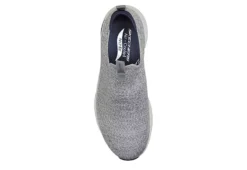 Skechers Mens Arch Fit Slip On - Grey -Florsheim Shop US 01 600472 03