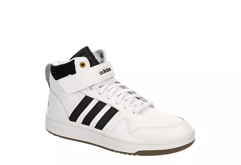 Adidas Mens Postmove Mid Top Sneaker - White 3 Adidas Mens Postmove Mid Top Sneaker - White