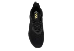 Adidas Mens Alphabounce Running Shoe - Black -Florsheim Shop US 01 600511 05