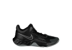 Nike Mens Fly By Mid 3 Basketball Shoe - Black -Florsheim Shop US 01 600555 01