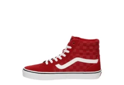 Vans Mens Filmore High Top Sneaker - Red -Florsheim Shop US 01 600672 03