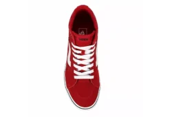 Vans Mens Filmore High Top Sneaker - Red -Florsheim Shop US 01 600672 05