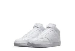 Nike Mens Court Vision Mid Sneaker - White