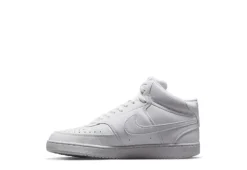 Nike Mens Court Vision Mid Sneaker - White -Florsheim Shop US 01 600788 02