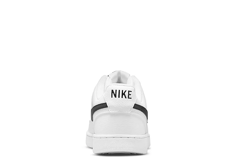 Nike Mens Court Vision Low Sneaker - White 6 Nike Mens Court Vision Low Sneaker - White - Image 4