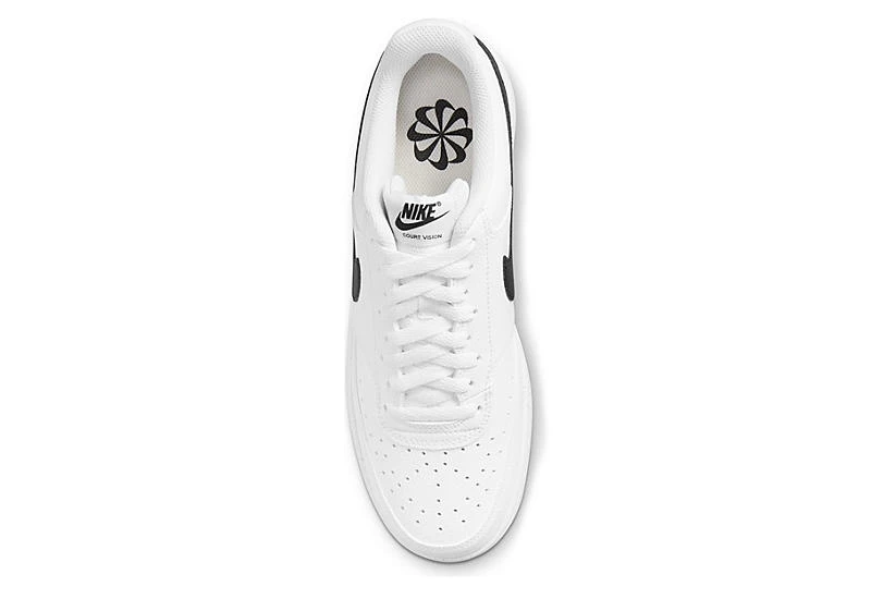 Nike Mens Court Vision Low Sneaker - White 7 Nike Mens Court Vision Low Sneaker - White - Image 5