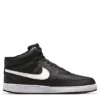 Nike Mens Court Vision Mid Sneaker - Black 1 Nike Mens Court Vision Mid Sneaker - Black -Florsheim Shop US 01 600796 00