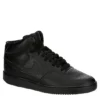 Nike Mens Court Vision Mid Sneaker - Black 1 Nike Mens Court Vision Mid Sneaker - Black -Florsheim Shop US 01 600797 00