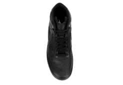 Nike Mens Court Vision Mid Sneaker - Black -Florsheim Shop US 01 600797 05
