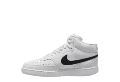 Nike Mens Court Vision Mid Sneaker - White -Florsheim Shop US 01 600814 02