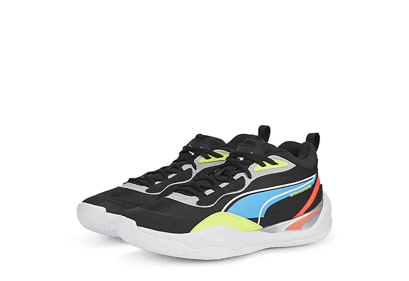 Puma Mens Playmaker Pro Basketball Shoe - Black 3 Puma Mens Playmaker Pro Basketball Shoe - Black