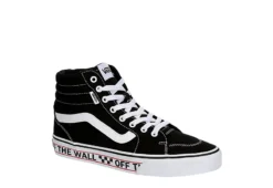 Vans Mens Filmore High Top Sneaker - Black