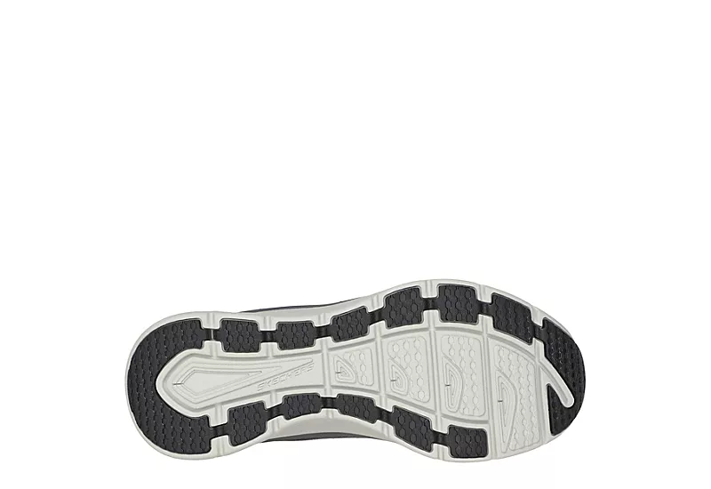 Skechers Mens Dlux Walker Commuter - Dark Grey 7 Skechers Mens Dlux Walker Commuter - Dark Grey - Image 5