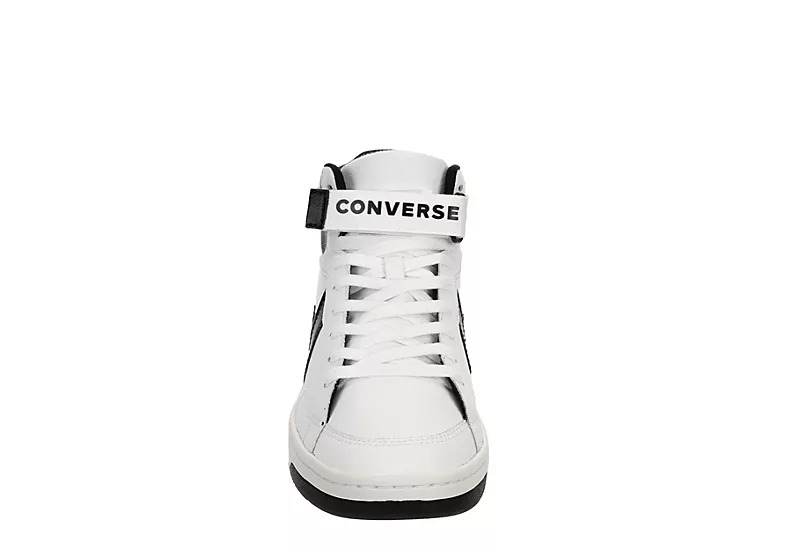 Converse Mens Pro Blaze Strap Sneaker - White 5 Converse Mens Pro Blaze Strap Sneaker - White - Image 3