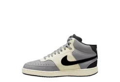 Nike Mens Court Vision Mid Sneaker - Grey -Florsheim Shop US 01 601011 02