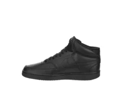 Nike Mens Court Vision Mid Sneaker - Black -Florsheim Shop US 01 601012 03
