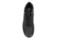 Nike Mens Court Vision Mid Sneaker - Black -Florsheim Shop US 01 601012 05
