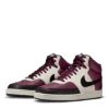 Nike Mens Court Vision Mid Sneaker - Dark Red -Florsheim Shop US 01 601109 00