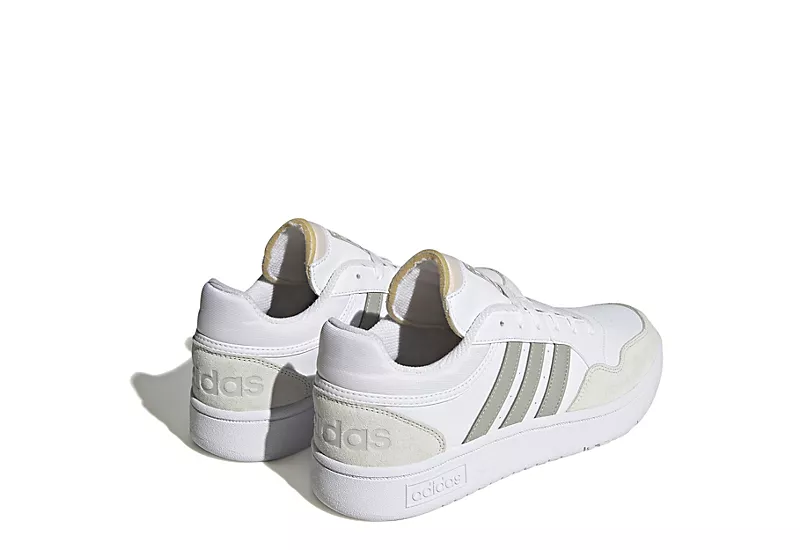 Adidas Mens Hoops 3.0 Low Sneaker - White 6 Adidas Mens Hoops 3.0 Low Sneaker - White - Image 4