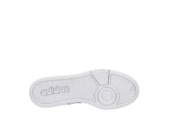 Adidas Mens Hoops 3.0 Mid Sneaker - White -Florsheim Shop US 01 601151 06