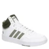 Adidas Mens Hoops 3.0 Mid Sneaker - White -Florsheim Shop US 01 601152 00