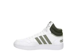 Adidas Mens Hoops 3.0 Mid Sneaker - White -Florsheim Shop US 01 601152 03